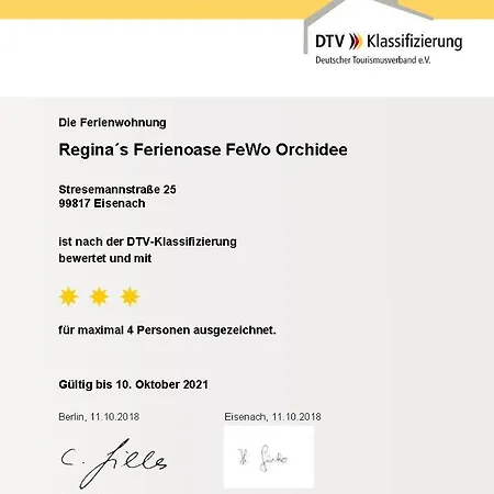 Regina's Ferienoase Apartman Eisenach